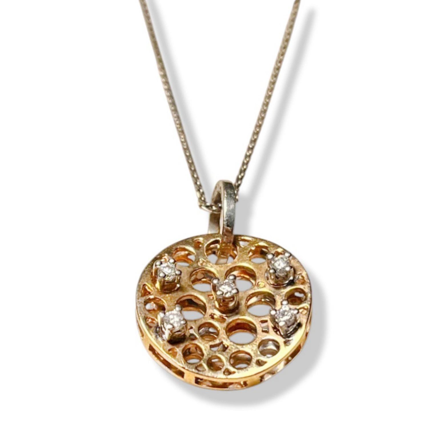 Collana in Oro e Diamanti Naturali